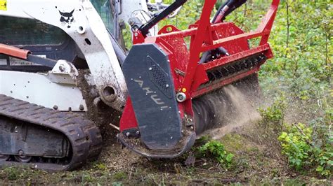 ahwi mulcher for skid steer|SKID STEER MULCHER (AHWI 450H) .